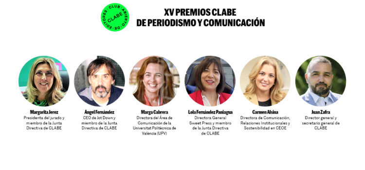 Los ganadores de la XV edición de los Premios Clabe de periodismo y comunicación se darán a conocer mañana jueves